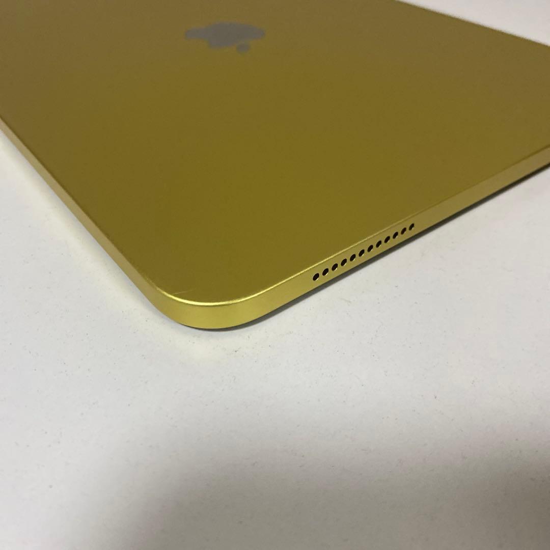 iPad 10 本体 イエロー 64GB WiFiモデル ケース付