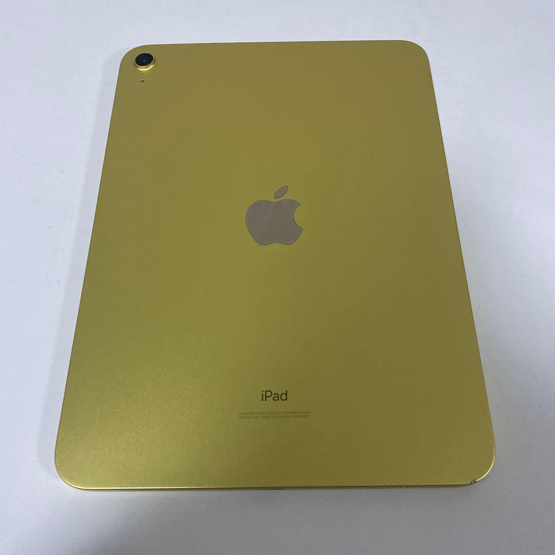 iPad 10 本体 イエロー 64GB WiFiモデル ケース付