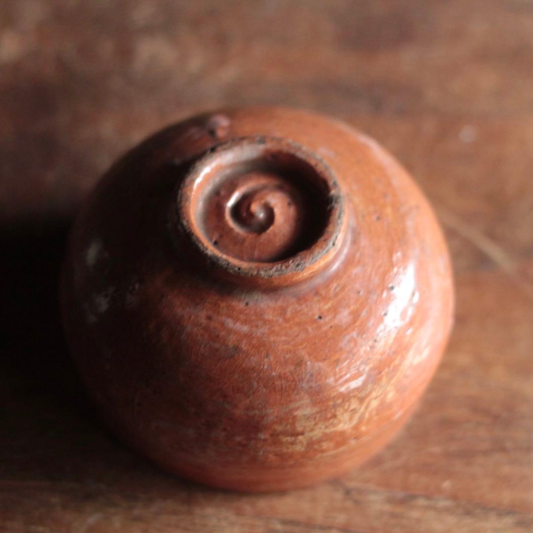 赤楽 小碗 No.5 大盃 小服茶碗 茶籠茶碗 古美術 古道具 アンティーク