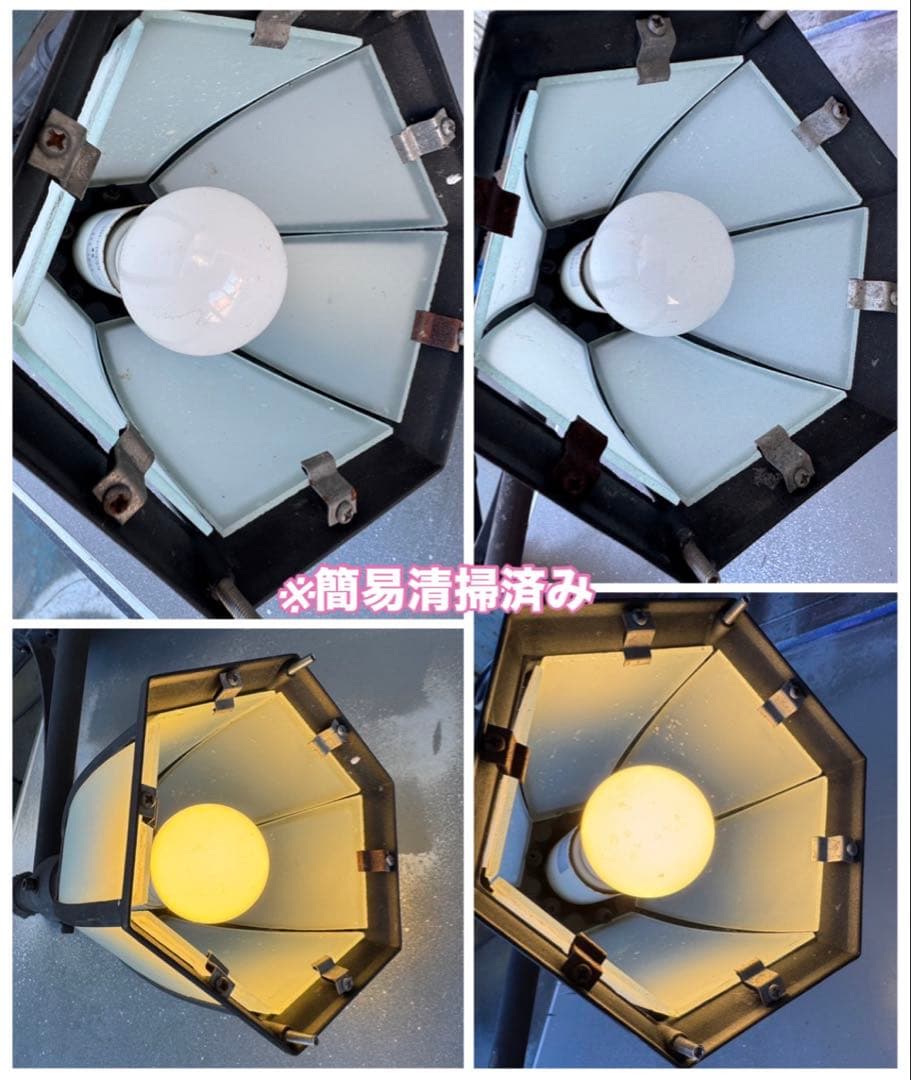 【埼玉県行田市引取り限定】中古品 ガーデンライト 屋外用ライト メーカー不明