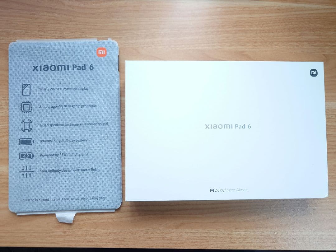 Androidタブレット本体 Xiaomi Pad 6 256GB