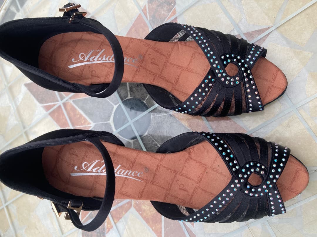 社交ダンス用 兼用シューズ 23cm ヒール6cm