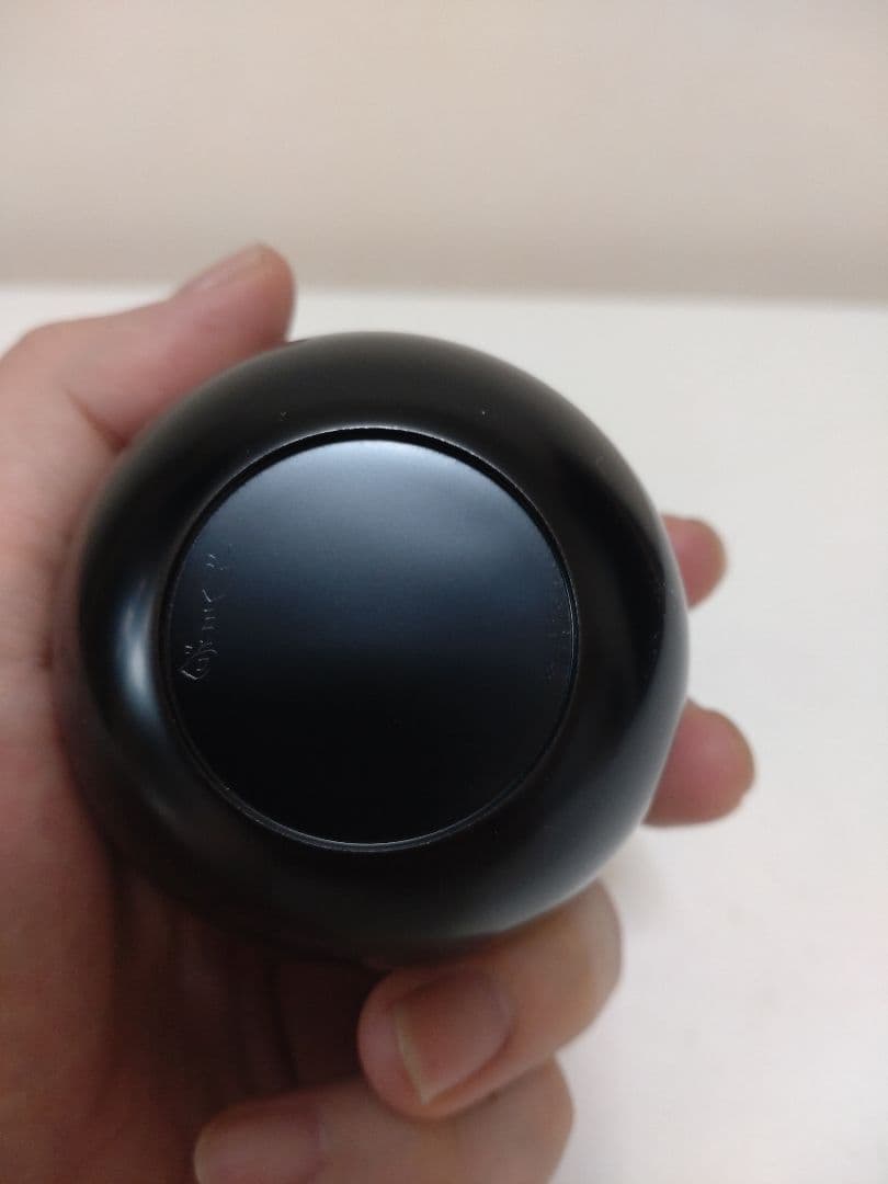 川端近左 倣利休形 黒中棗 二重箱 共箱