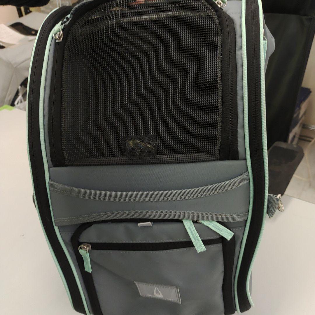 Le Multi グレー・ミント ペットキャリー