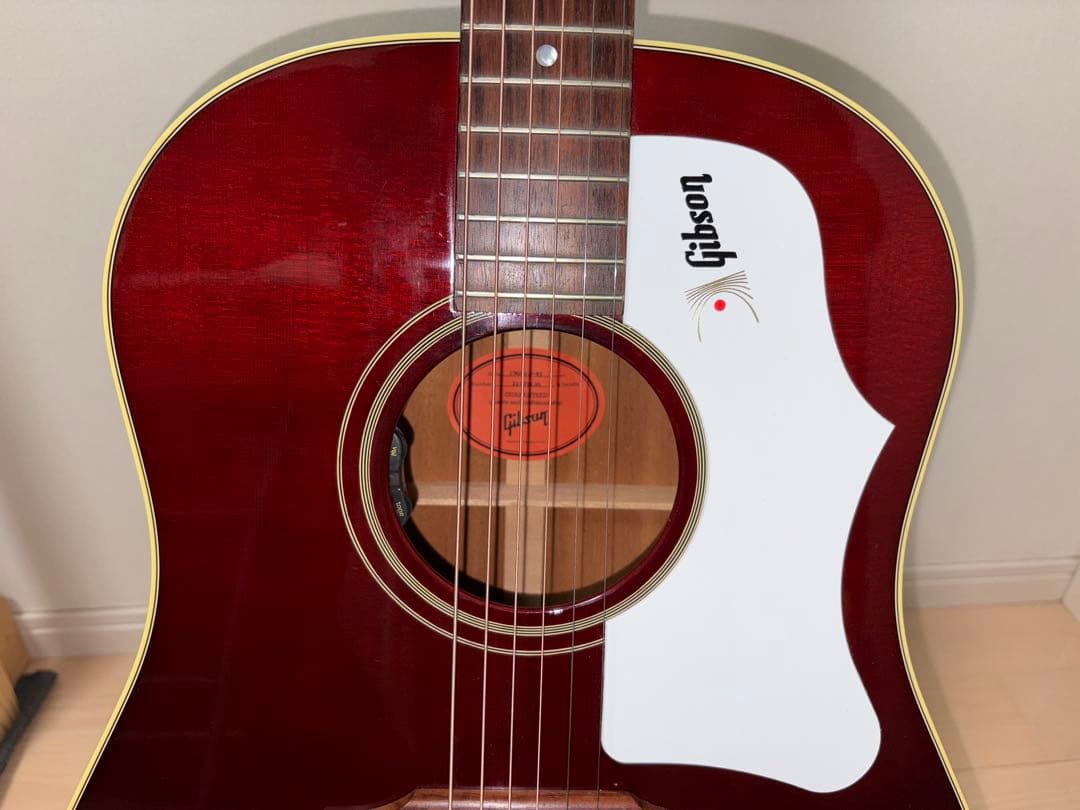 Gibson J-45 Original AJ Wine Red エレアコ改造