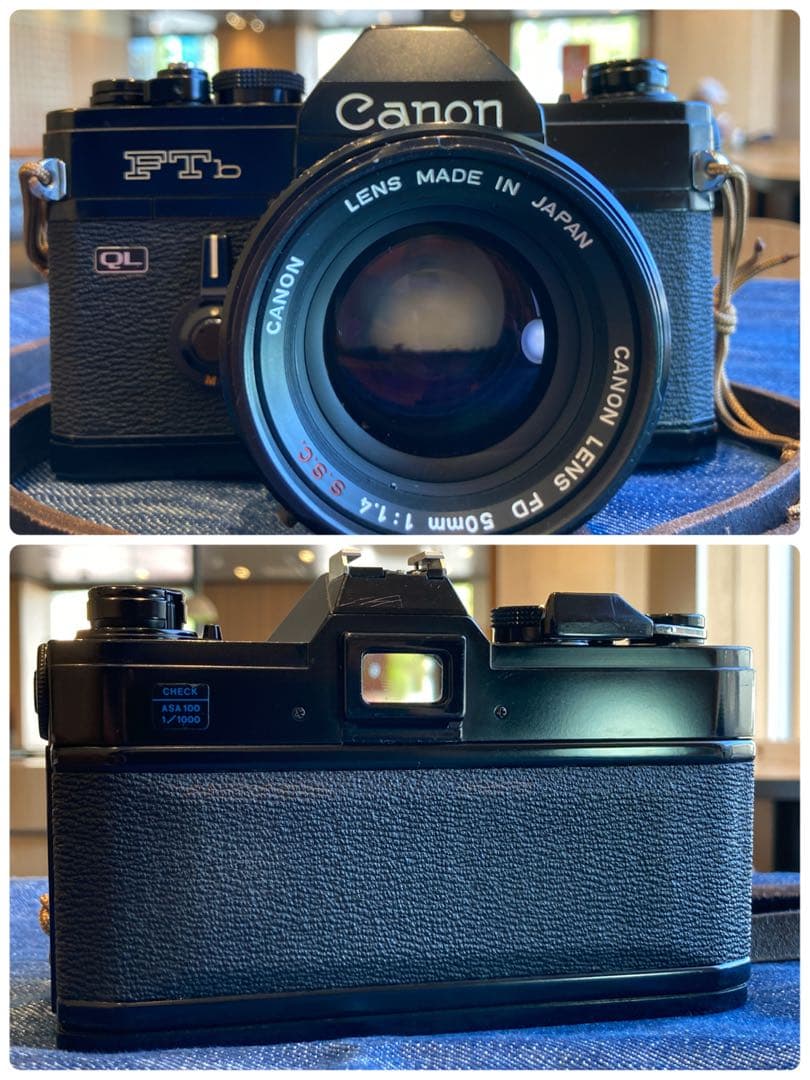 ★Canon FTb ブラック★FD f1.4★完動品＊美品＊初期保証＊作例多数