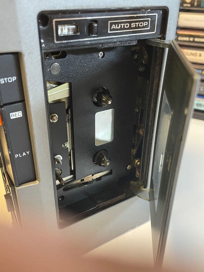 整備品　National RQ-317 ポータブルカセットプレーヤー