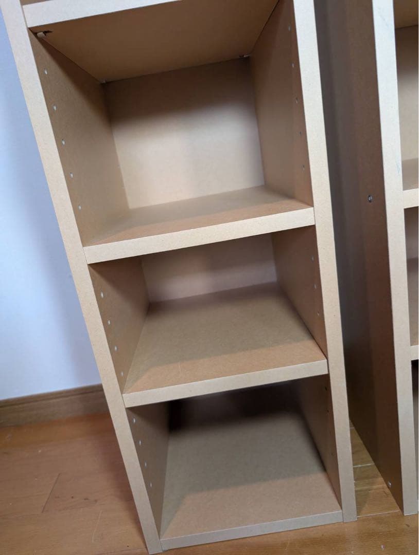 ■送料込■無印良品 MUJI パルプボードボックスフリーラック棚シェルフ廃盤家具