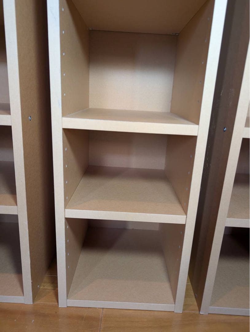 ■送料込■無印良品 MUJI パルプボードボックスフリーラック棚シェルフ廃盤家具