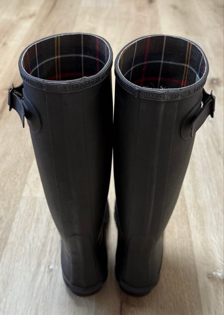 BARBOUR Bede サイドストラップ レインブーツ