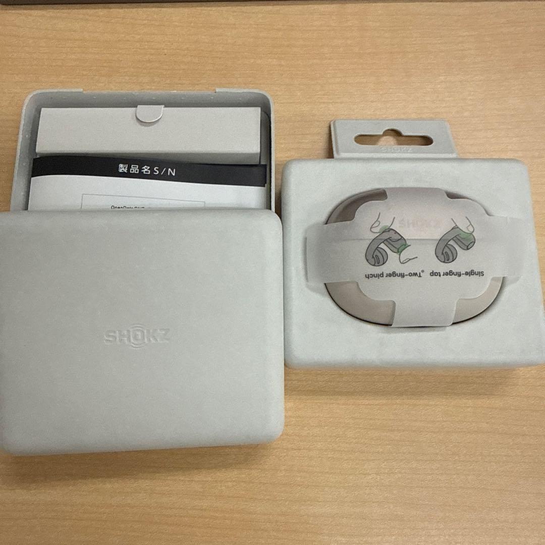 【ジャンク品】SHOKZ opendots one 片耳Lのみ 充電ケース付