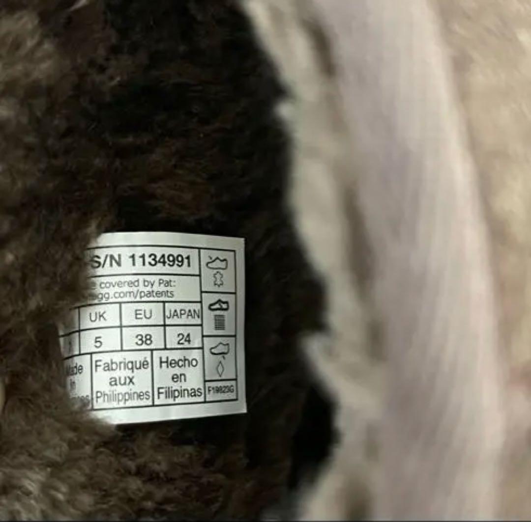 【美品】アグ ムートンブーツ Classic Mini Platform 厚底