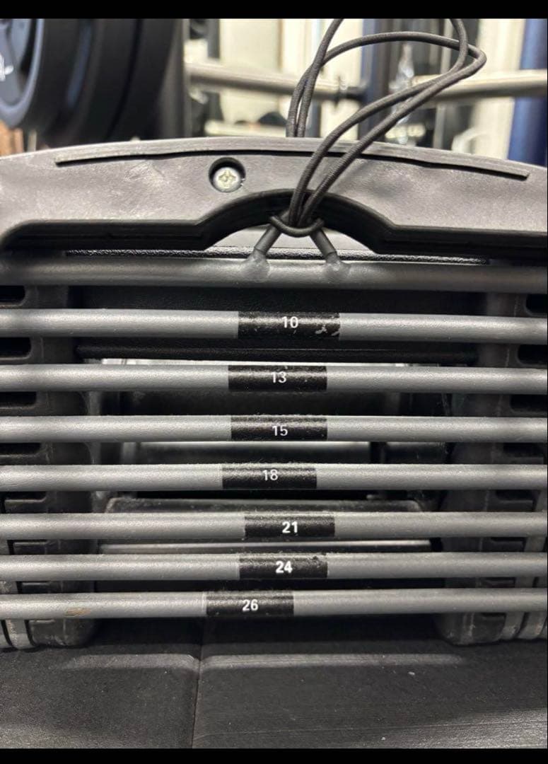 TOPFILM 可変式ダンベル26kg ① スチール