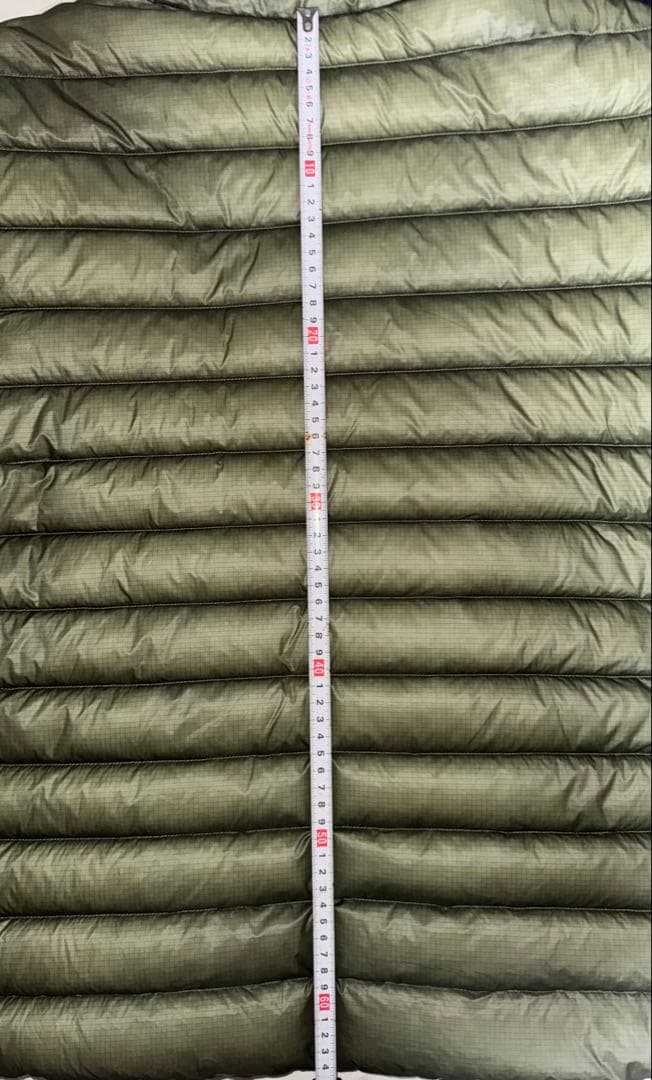 D.D. SHELL GOGGLE DOWN JACKET L グリーン