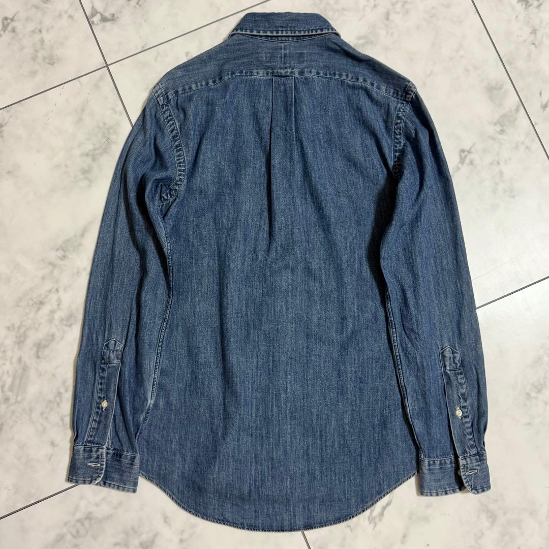 人気❣️定番　ラルフローレン　デニムシャツ　ダンガリーシャツ ポニー刺繍
