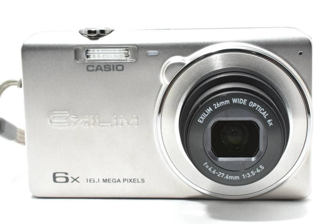 極美品 カシオ　CASIO EXILIM EX-ZS26 シルバー ＃A350