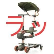 スピーカー付きオリーブグリーン三輪キックスクーター