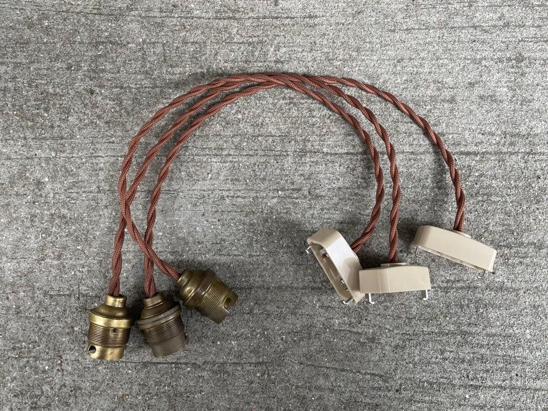 最安値！c-2. 送料無料！フランスアンティーク 3個セット 吊り下げ