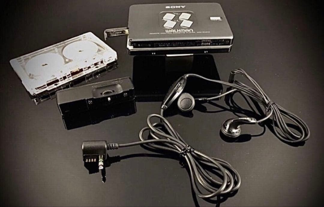 カセットウォークマン　SONY WM-EX633 茶「整備済み、完動超美品」