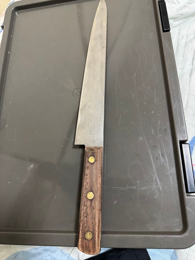 牛刀 約30cm 木製ハンドル渡辺別作