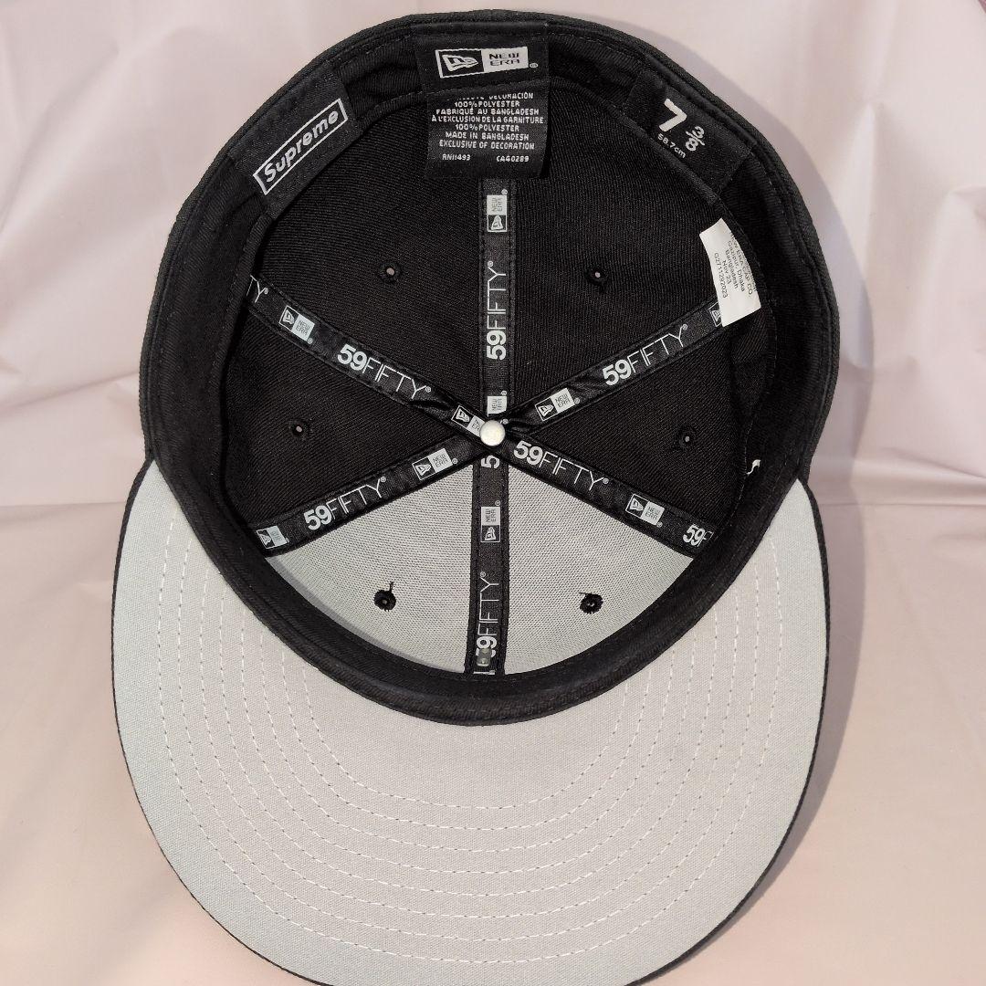サ*ル様 Supreme 59FIFTY ブラックキャップ 7 3/8