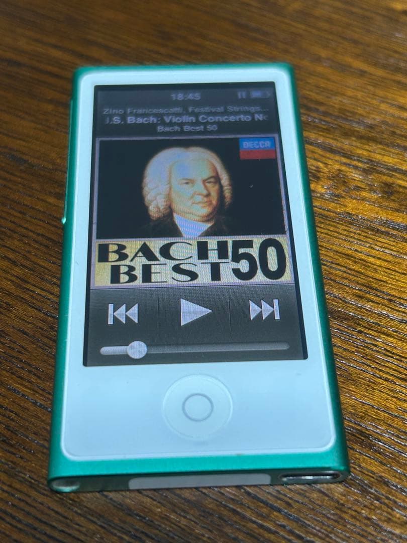 Apple iPod nano 第7世代　グリーン　極美品　ケース付き