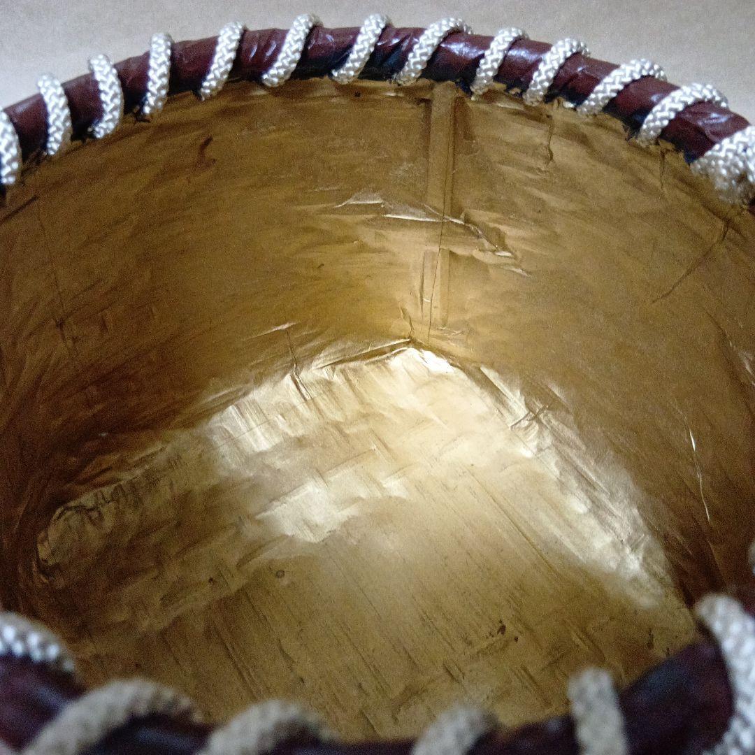 茶道具　塩籠炭斗 一燈好み