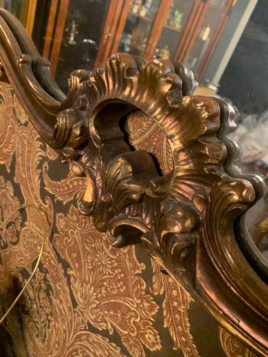 壁掛け　鏡　アンティーク