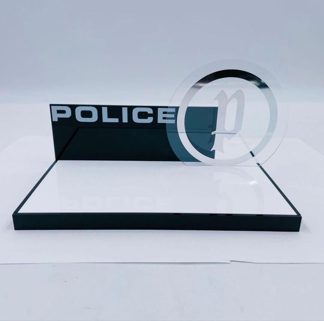 9HM24 POLICE ポリス サングラス台 ショーケース スタンド 非売品
