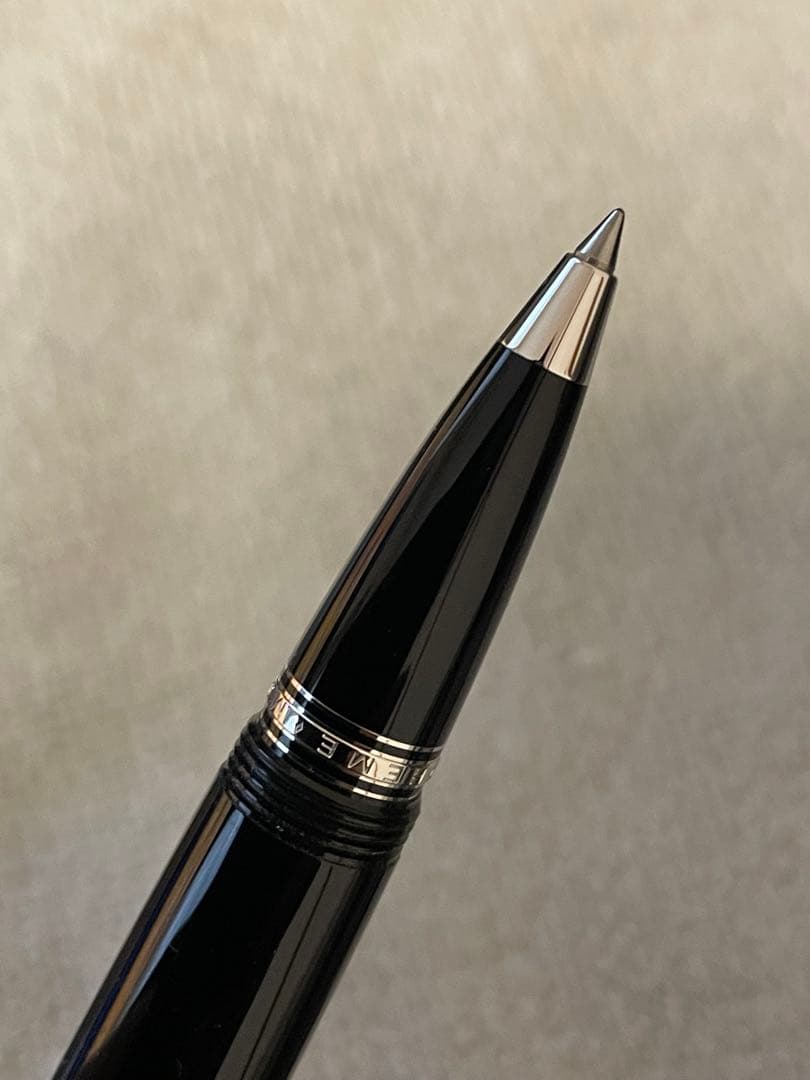 ◾️プラチナ美品◾️モンブラン◾️ボエム◾️キャップ式ボールペン◾️新品リフィル付属◾️