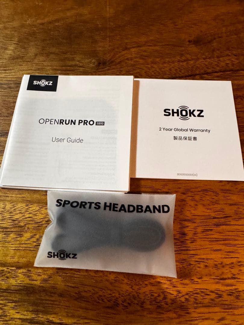 SHOKZ OPENRUN PRO 骨伝導ヘッドフォン