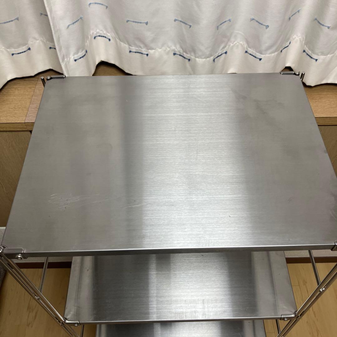 無印良品 ステンレスユニットシェルフ　4段オープンラック