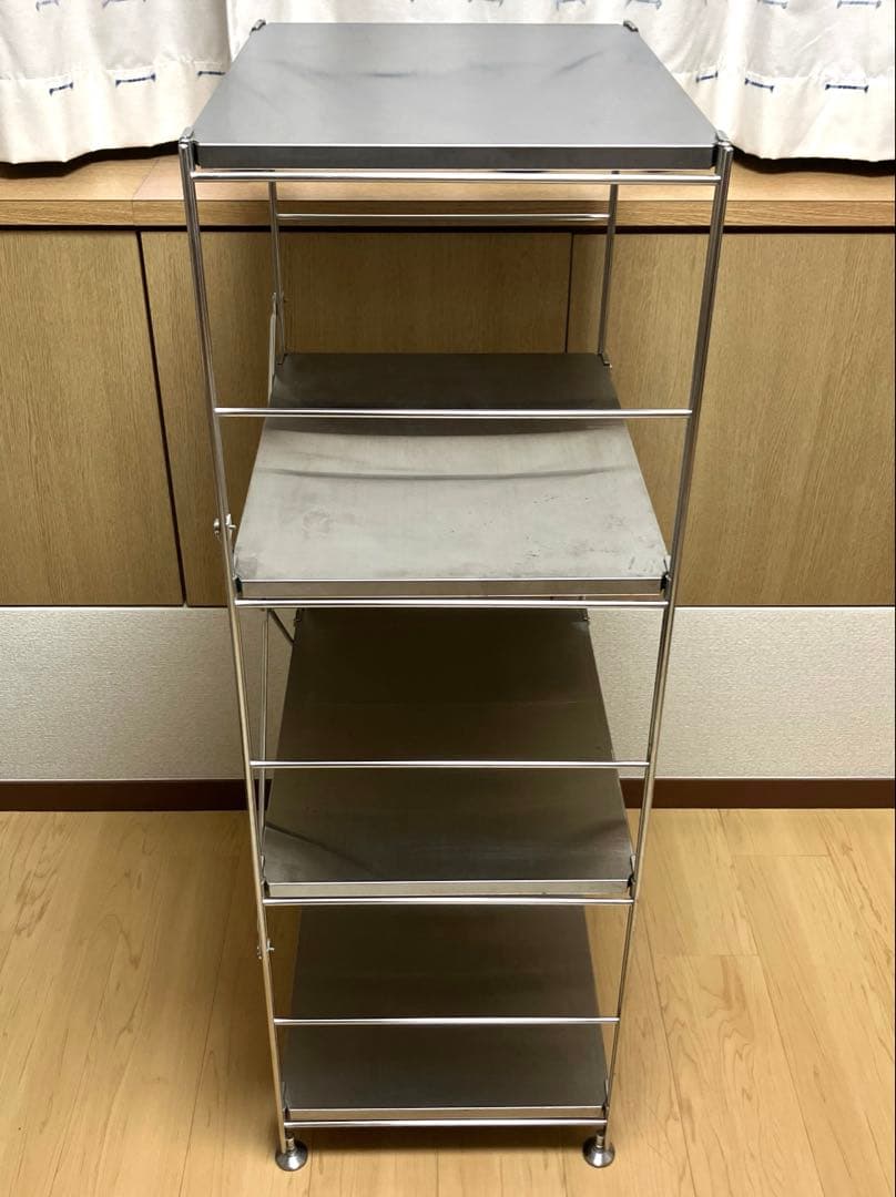 無印良品 ステンレスユニットシェルフ　4段オープンラック