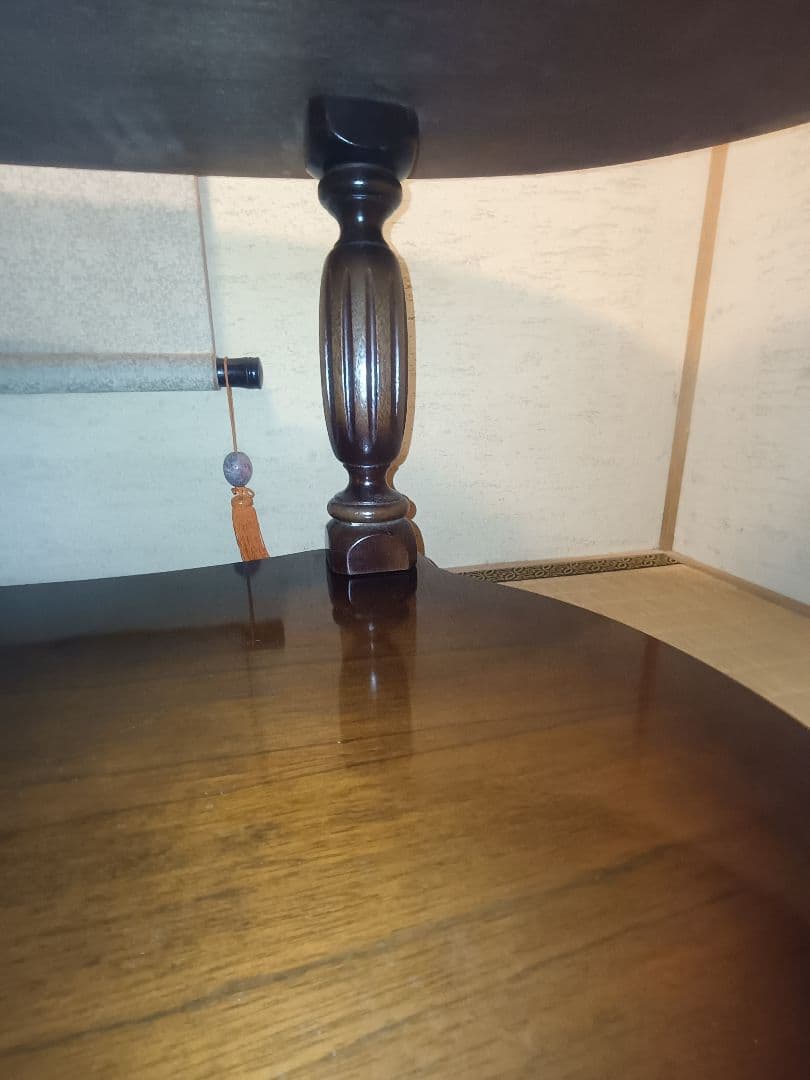 カリモク 大理石調 センターテーブル ローテーブル　応接テーブル　昭和レトロ