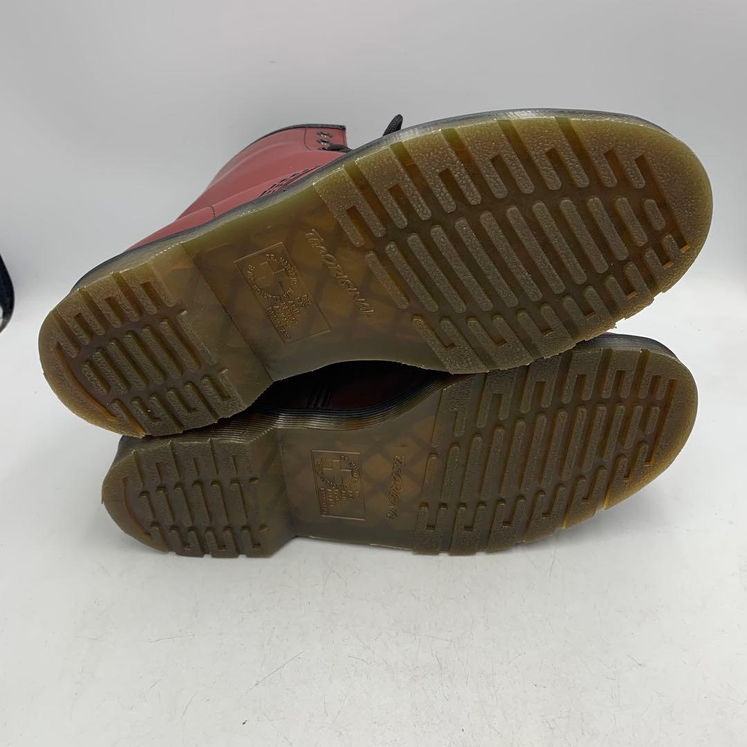 X965 ドクターマーチン ワークブーツ US9 約27cm バーガンディ