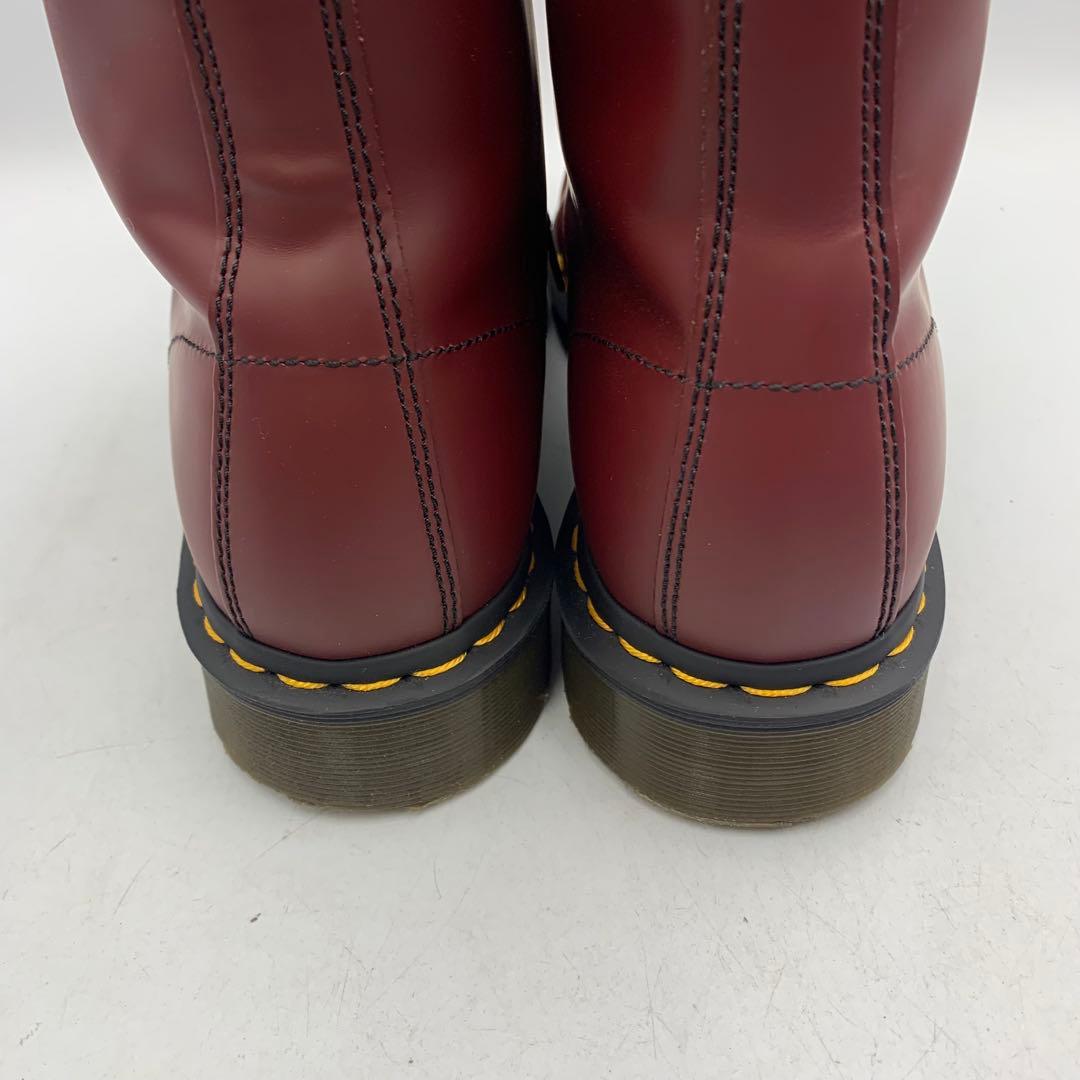 X965 ドクターマーチン ワークブーツ US9 約27cm バーガンディ