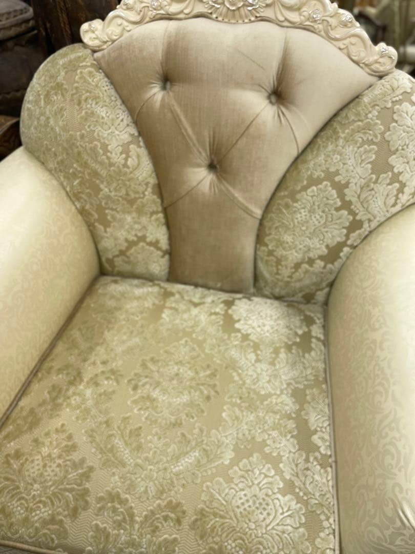 ロココ調　ソファ　中古　セット販売　バラ売り販売可能　問い合わせ下さい