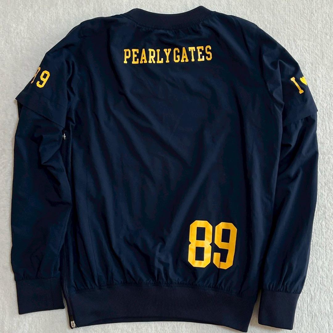 極美品　パーリーゲイツ　PERTEX　２WAY　スニード　長袖　半袖　メッシュ