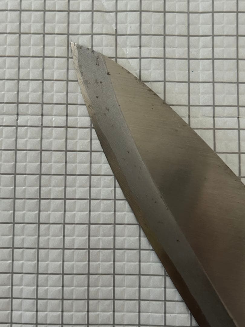 左用 出刃 包丁 出刃包丁 安来鋼青紙２号 150mm 朴丸柄 左利き用