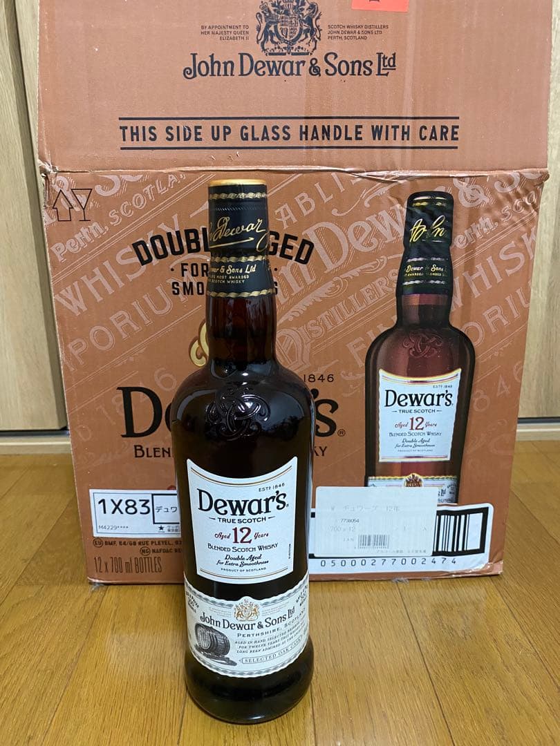 Dewar's 12年 ウイスキー 12本入り