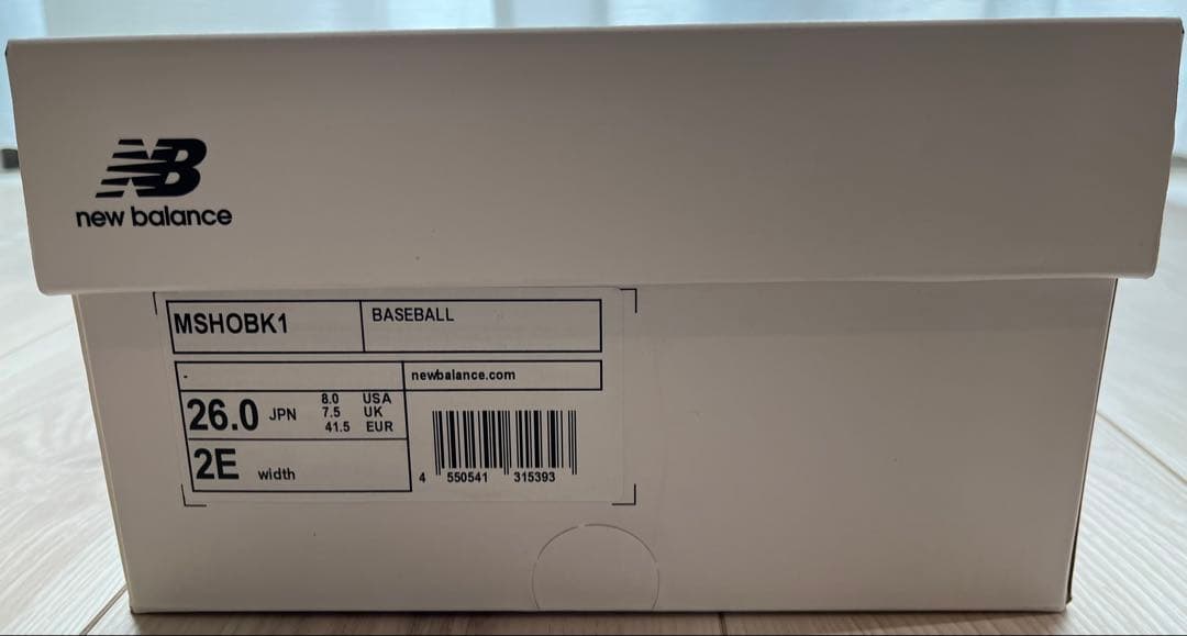 New Balance￼ Ohtani 1 大谷翔平 スパイク MSHOBK1