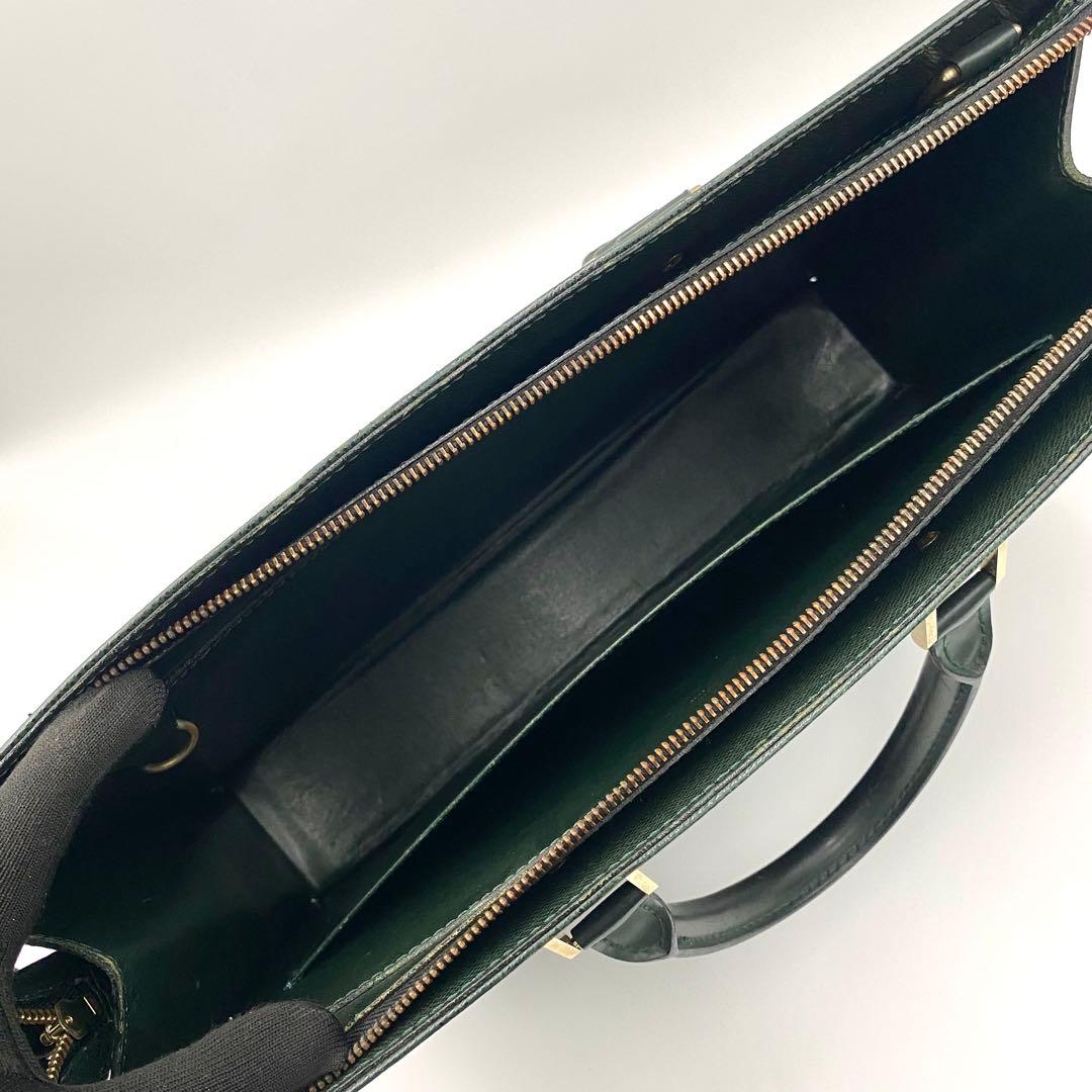 ルイヴィトン タイガ ポルトドキュマン ロザン メンズ ビジネスバッグ エピセア