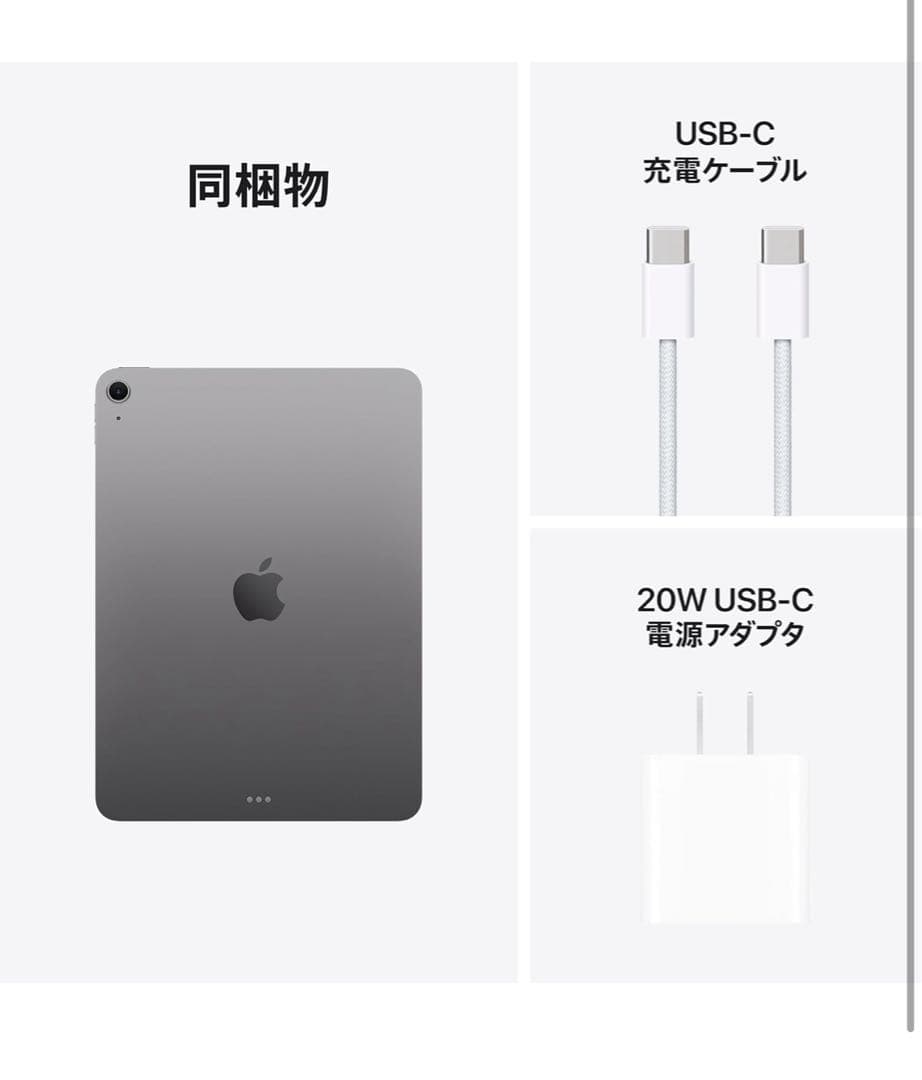 Apple 11 インチ iPad Air (M3)256GB