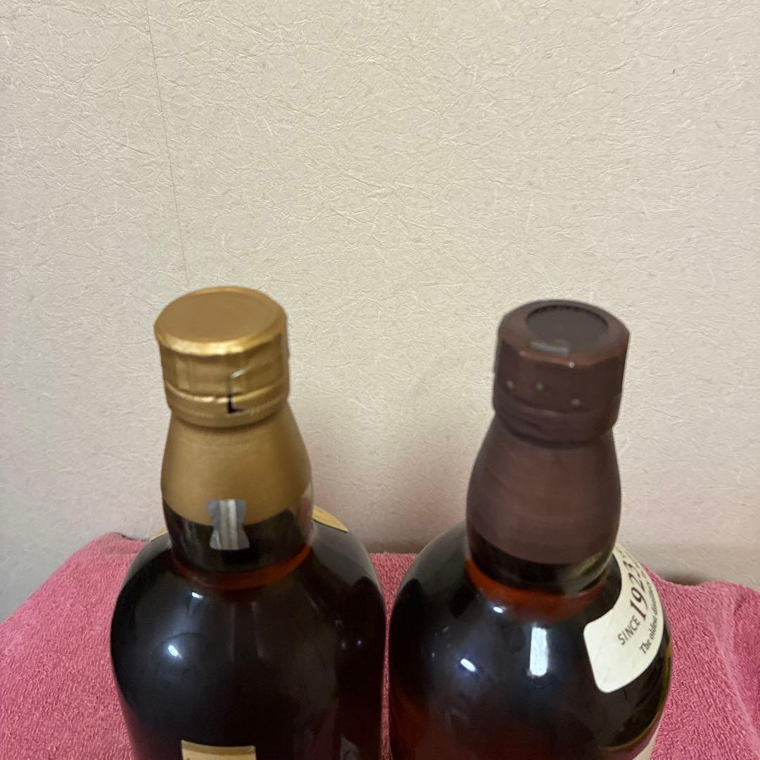 サントリー　山崎と山崎12年 700ml ウイスキー