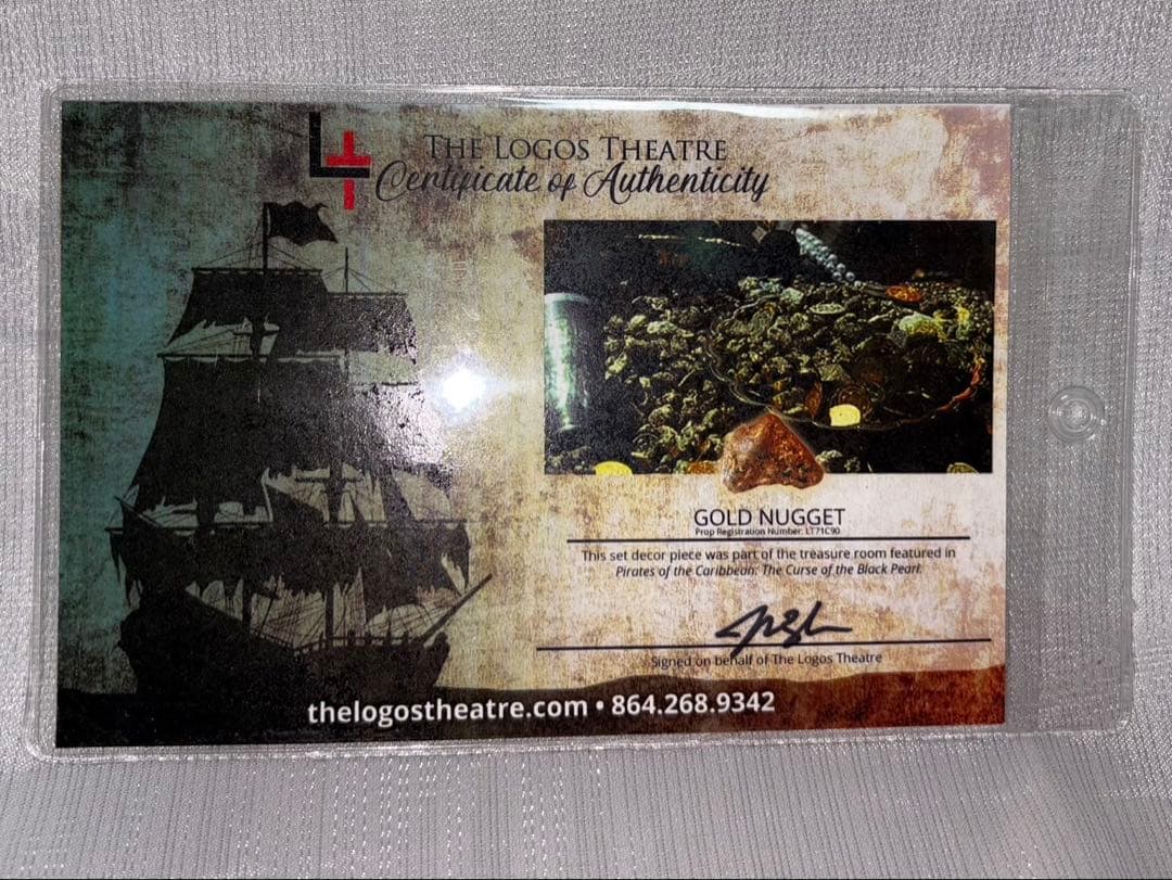 映画小道具 パイレーツオブカリビアン