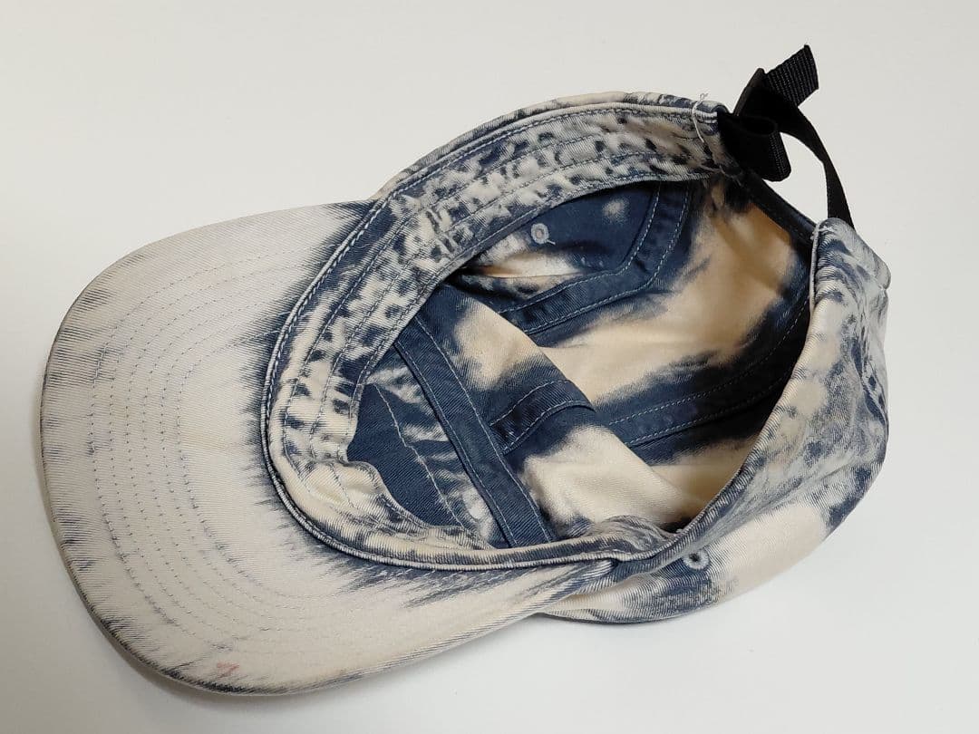 Supreme　Bleached　Chino　Camp　Cap　\"Navy\"