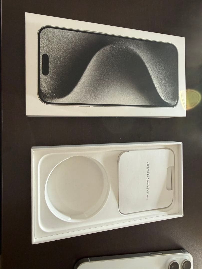 Apple iPhone 15 Pro Macホワイトチタニウム 512GB