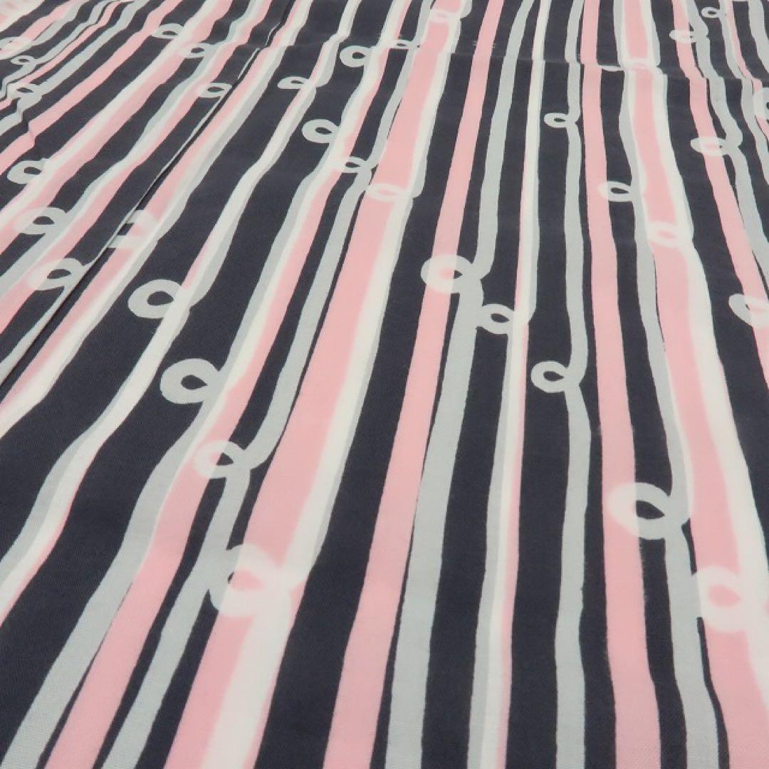 織衣✺新品 竺仙 縦縞 トールサイズ 高級浴衣 着物 A2304