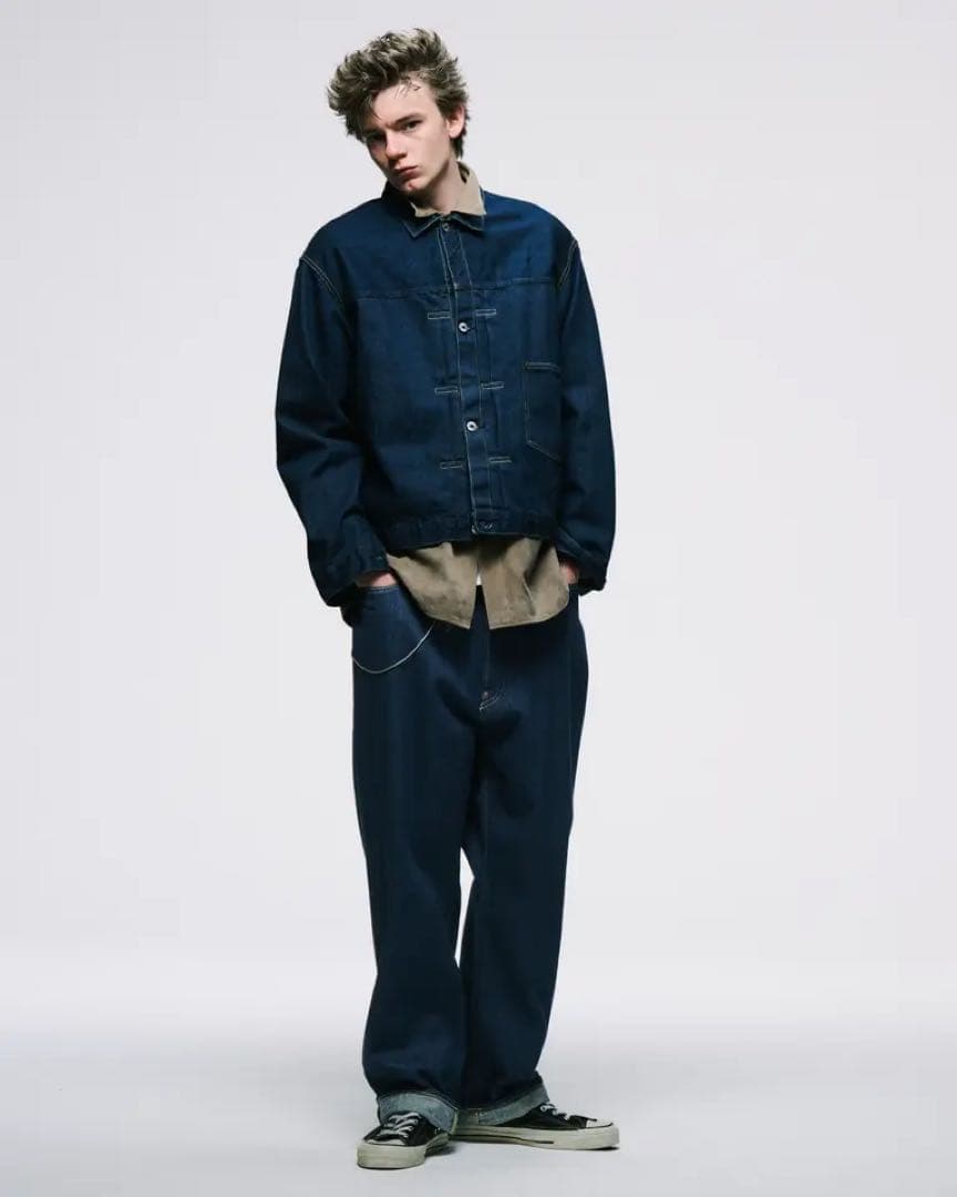 A.PRESSE アプレッセ 25AAP-04-17 デニム　パンツ　34