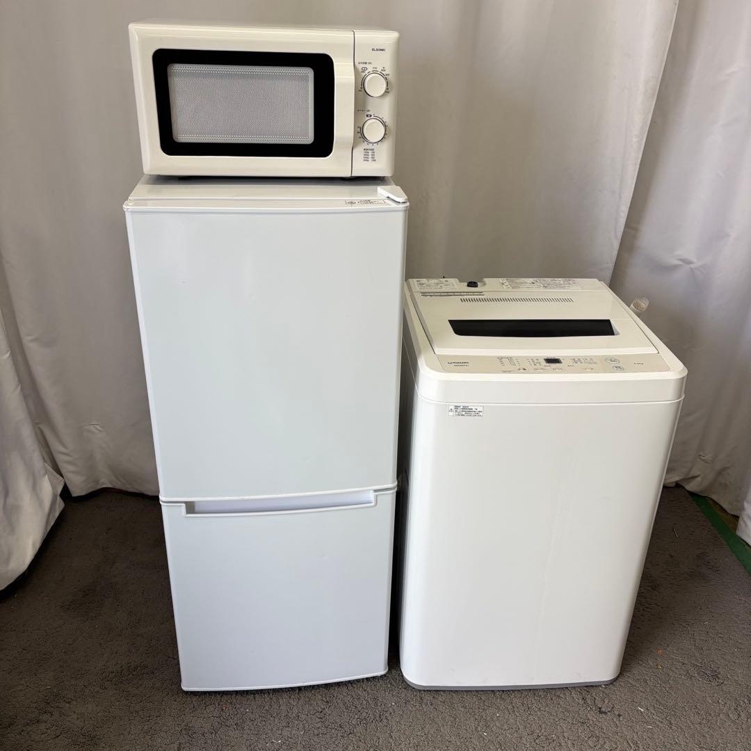 109❤️　冷蔵庫　洗濯機　レンジ　一人暮らし　家電セット　安い　中古　設置無料